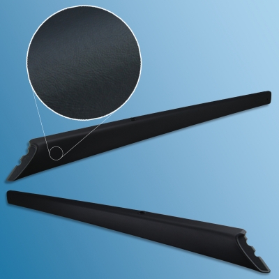 Cover strip set, leatherette, 2 pieces, for Porsche 911 G-Model, 86-89 / 964 / 993 - New production     ECK8169/5, 99355508301, 99355508400