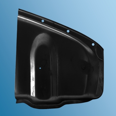 Reparaturblech Innenkotflügel vorne rechts für Porsche 911, Bj. 65-68  ECK 8176,91150103309,91150103411,91150196702,91150196802,91150196703,91150196803,590944-1