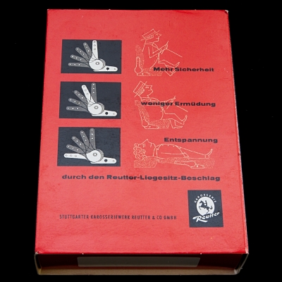 Preview: Schrauben Kit für Sitzbeschlag für Porsche 356 preA / T1  ECK 8218