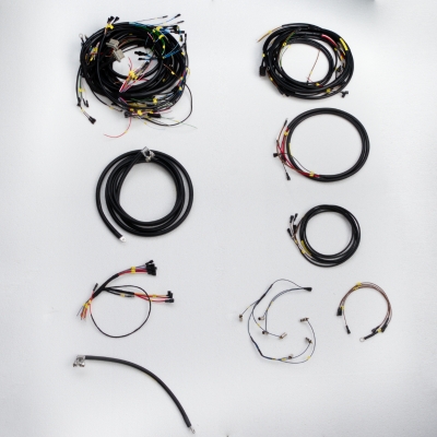 Kabelbaum komplett für Porsche 911, Bj 65-68 (die 4 grauen Stecker müssen angeliefert werden)  ECK 9070,90161200101,90161205200,90161200301,90161200302,90161203700,90161203710,90161200203,90161200204,90161204120,90161231121