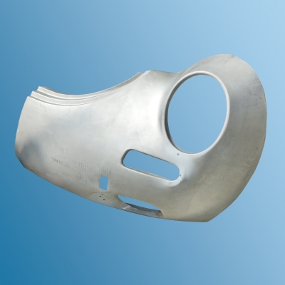 Frontbrille, 2-teilig, links, für Porsche 356 BT5  NLA50301103