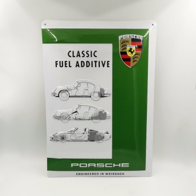 Porsche Blechschild, Grün, 280x400mm           ECKZ105, PCG04420602