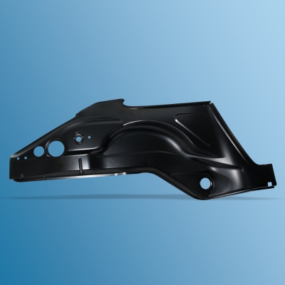 Side member wheel housing, rear right, for Porsche 911/912 Coupe, 69-71, original (new old stock)         PCG50101800, PCG50101800B, 901550101840, PCG50101840, PCG50101822, 90150101800B, 90150101800