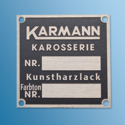 Plakette für Porsche 356  PCG70110500