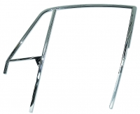 Türfensterrahmen links für Porsche 911 Coupè, neu verchromt, im Tausch!, Bj.69-89  90154202127