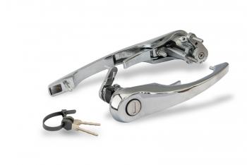 Türaussengriff Satz, Chrom, gleichschließend, für Porsche 911, Bj.70-77       ECK8165
