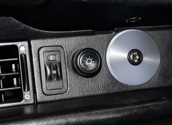 Zündschalterdeckel, Alu, für Porsche 911 / 964 / 993  ECK 4014,1689801700,EQ850100,91161316000,91161316001