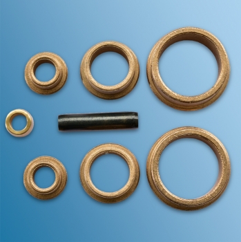 Buchsensatz für Pedalerie 8-teilig, aus Messing für alle Porsche 911  ECK 7005,91142334101,9114235420090142325300,90030900200