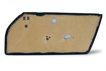 Preview: Türverkleidung links,911, Bj.  74-75, Kunstleder schwarz, glatt  ECK 8041/1