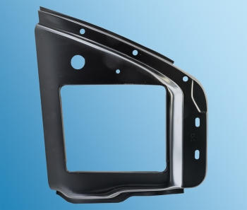 Reparaturblech für Innenkotflügel vorne rechts für Porsche 911, Bj. 69-73  ECK 8176/1,1682350780,591044-1,90150103450,90150103456,91150103420,91150103411,91150103400,91150103309,91150196702,91150196802,91150196703,91150196803