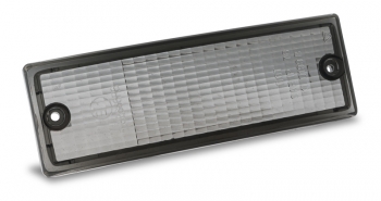 Blinkerglas vorne schwarz, für Porsche 911, Bj. 74-89  ECK 9037