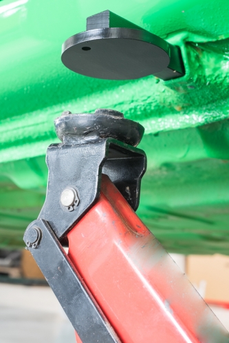 Preview: Steckplatte für Wagenheber für Porsche 356, 911, 912, 914 - ECK 8161