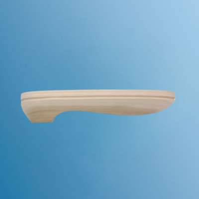 Preview: Armlehne rechts, Rohling ohne Bezug für Porsche 356C,,6445504403,64455504404