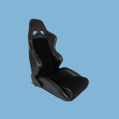 ECK8002/E Sportsitz für alle Porsche 911, Sitz in Kunstleder / Cord schwarz