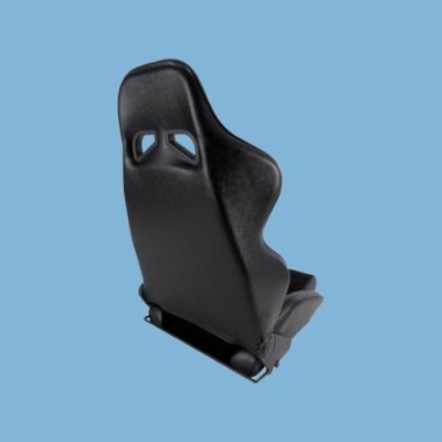 Preview: ECK8002/E Sportsitz für alle Porsche 911, Sitz in Kunstleder / Cord schwarz