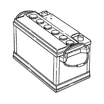 Batterie 12V 66AH für Porsche 911  92861110101