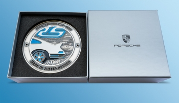 Plakette Porsche Carrera RS 2.7 - Made in Zuffenhausen Limitiert auf 1973