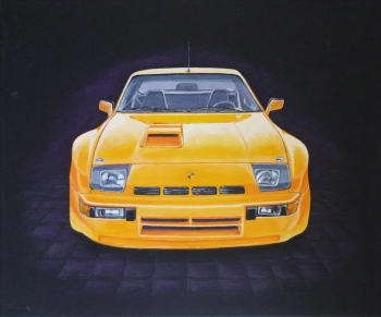 Porsche 944 - Hochwertiger Plakatdruck