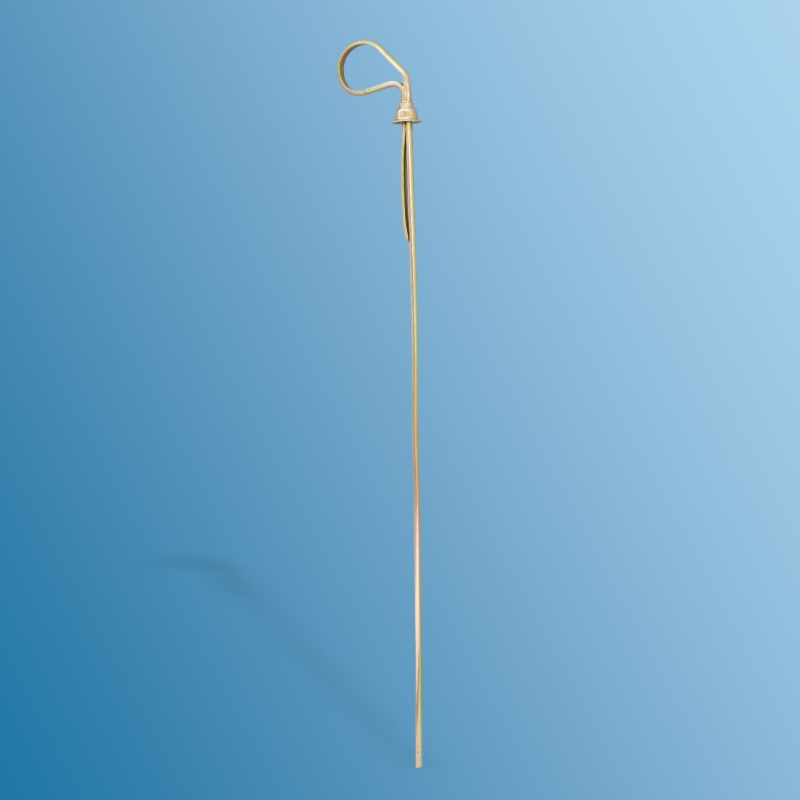 Ölmessstab gelb verchromt für Porsche 914  022115611