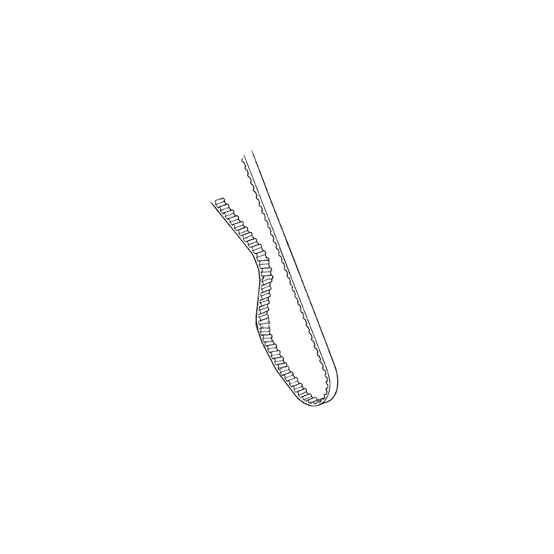 toothed belt for Porsche 944  94410515704