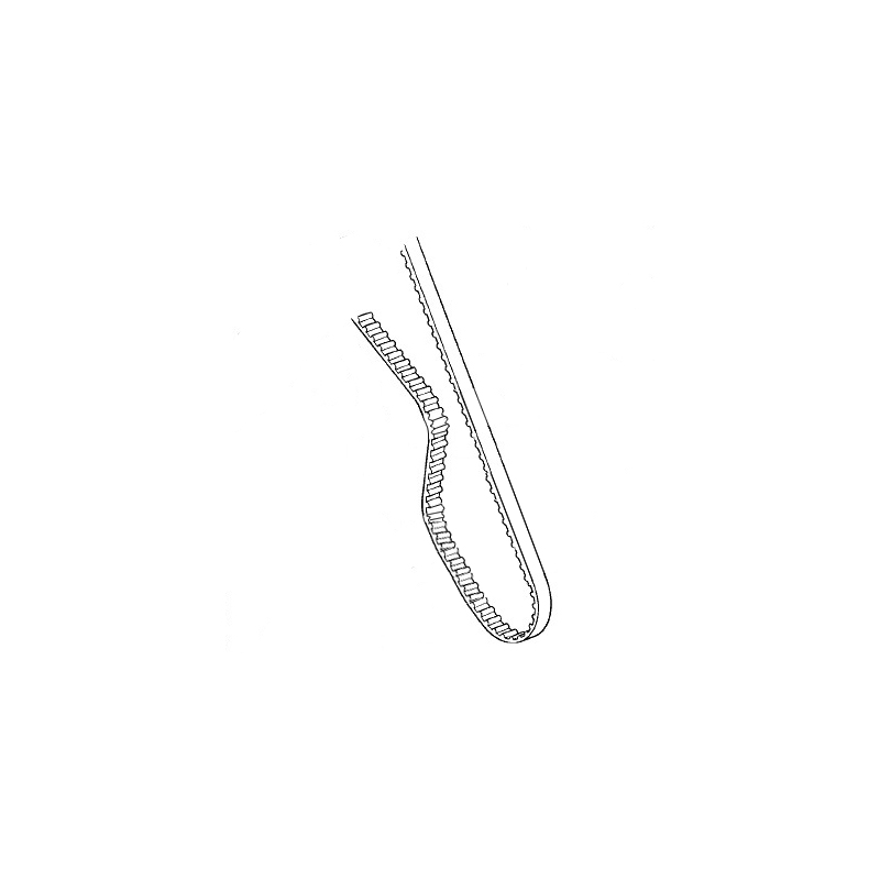 toothed belt for Porsche 944 Turbo  94410515704