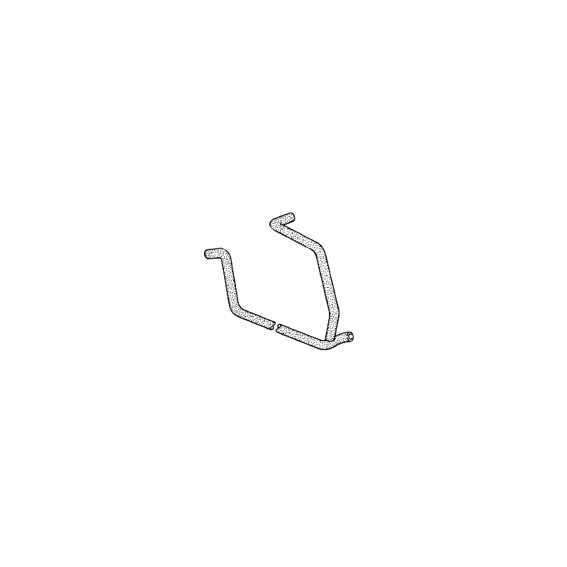 water hose for Porsche 944S2  94410621702