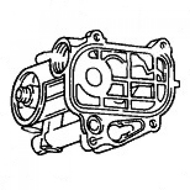 Thermostatgehäuse für Porsche 944S2  94410705600