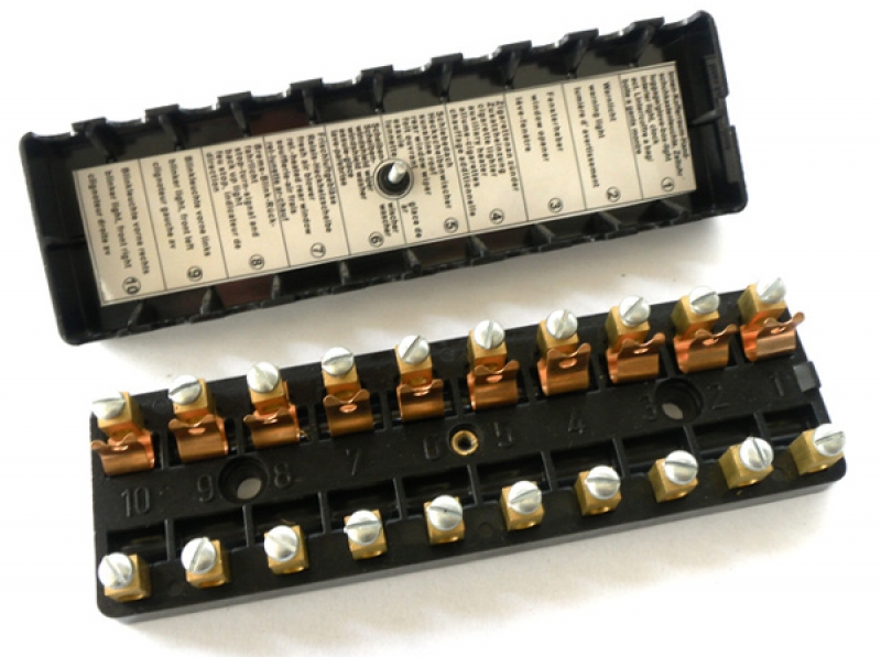 Fuse Box for Porsche 911, 70-73   91161208600