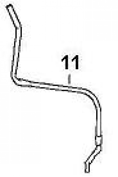 Verbindungsleitung für Porsche 914  91435506100