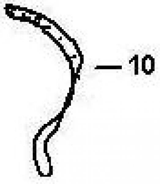 Überlaufschlauch 6x4x1000mm für Porsche 914  91435565300