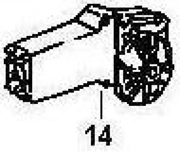 Nr.14 Motor und Getriebe links