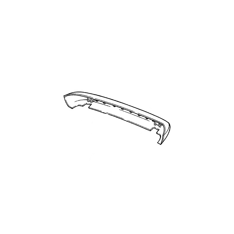 Stossfänger hinten für Porsche 944  93150538700