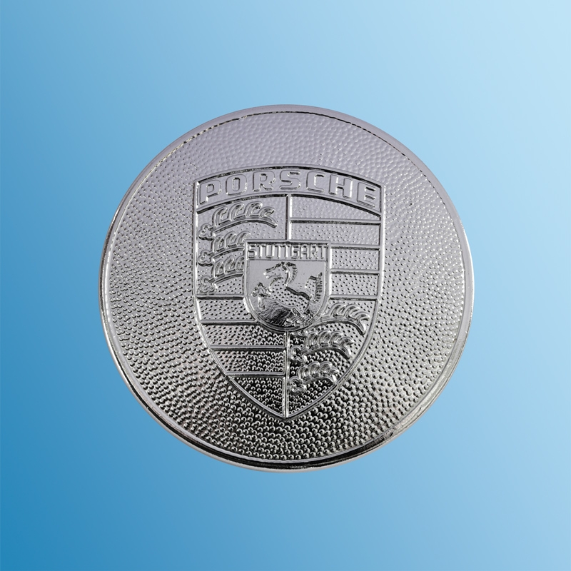 Nabendeckel verchromt, für Porsche 911  90155980101
