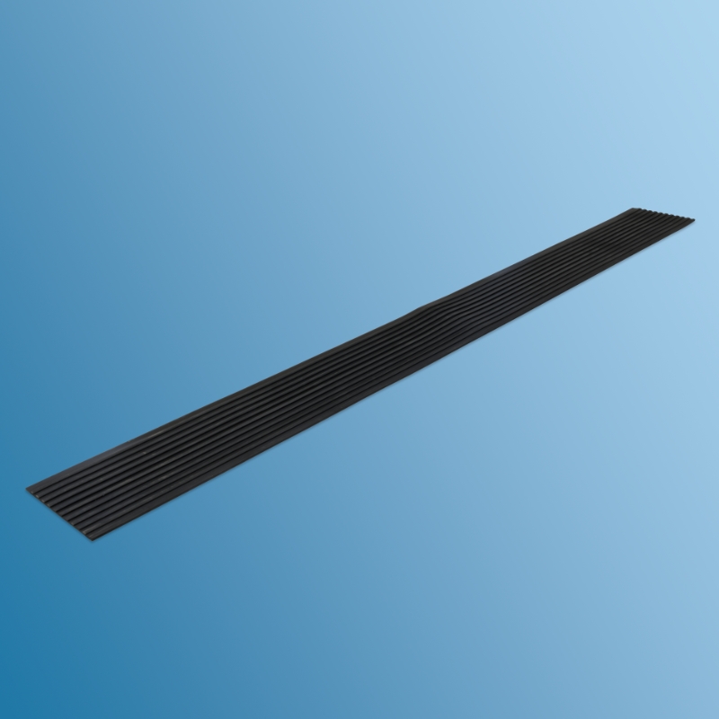 rubber base entrance lining left for Porsche 356  64455111500