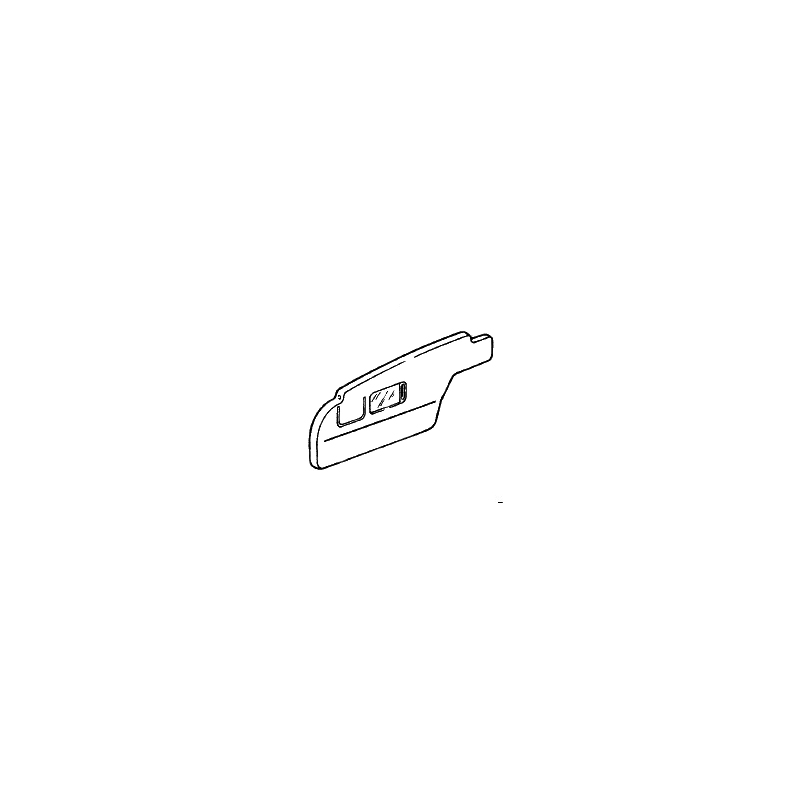 sun visor right for Porsche 911 Speedster  96473103202