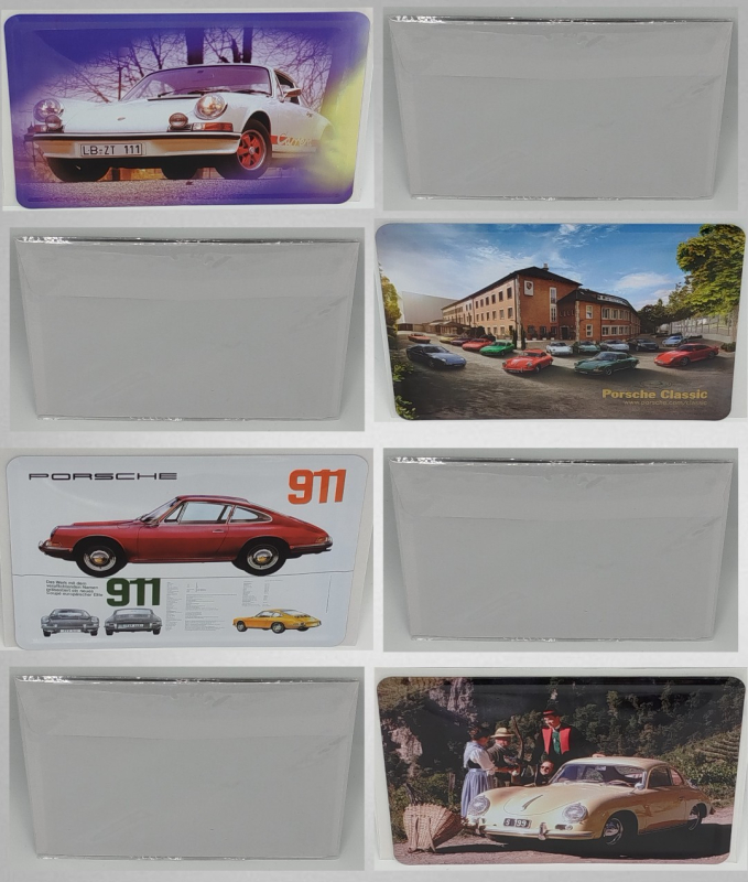 Porsche Classic Blechpostkarten