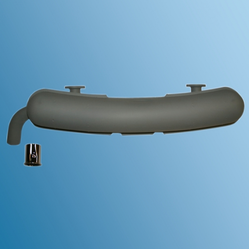 Abgasschalldämpfer für Porsche 914/6  90111101111