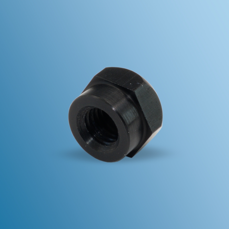 Hutmutter schwarz für Porsche 914  90162834100B