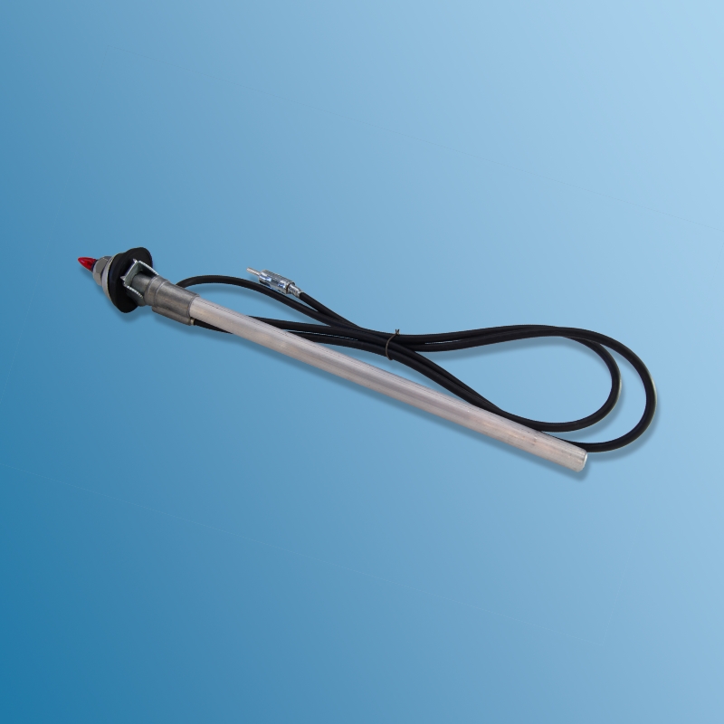 Rod antenna with red button for Porsche 356  ECK 9110