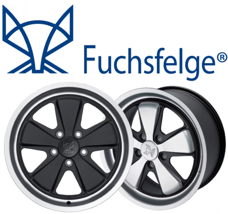 Retro Fuchsfelge 7J x 17 ET55 - Vorderachse