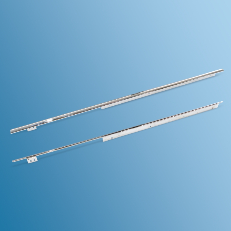 Abdeckschienen-Set aussen für Porsche 356  NLA53143102,64453143102,64453143202