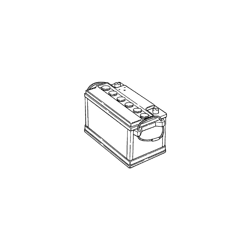 battery 12V 66AH for Porsche 911  92861110101