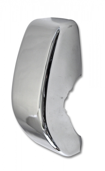 Stoßstangenhorn, vorne rechts ohne Gummi, für Porsche 911, Bj. 65-68         90150503226